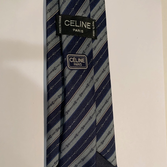 Celine Paris Silk Tie - Picture 2 of 3